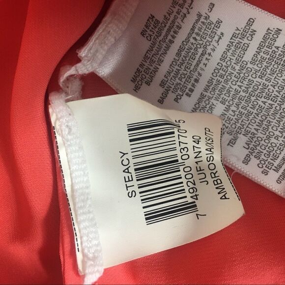 BCBGMAXAZRIA SZ XS Steacy Ruffle Tank Top - Picture 6 of 6